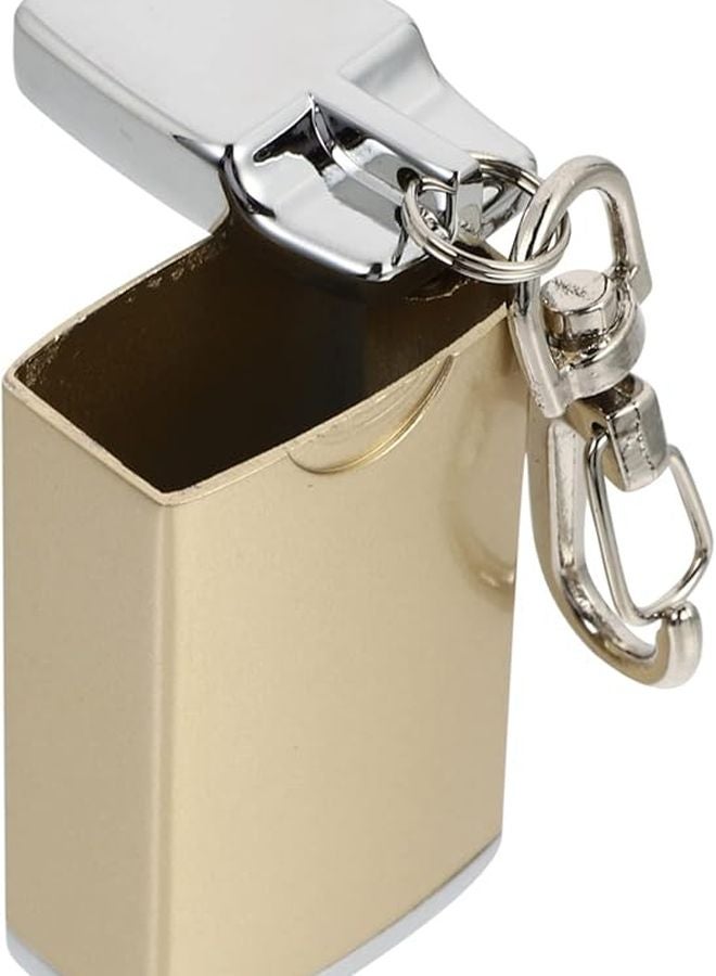 مطفأة سجائر محمولة بغطاء، حامل رماد صغير للرحلات الخارجية والتخييم والسفر - Image 1